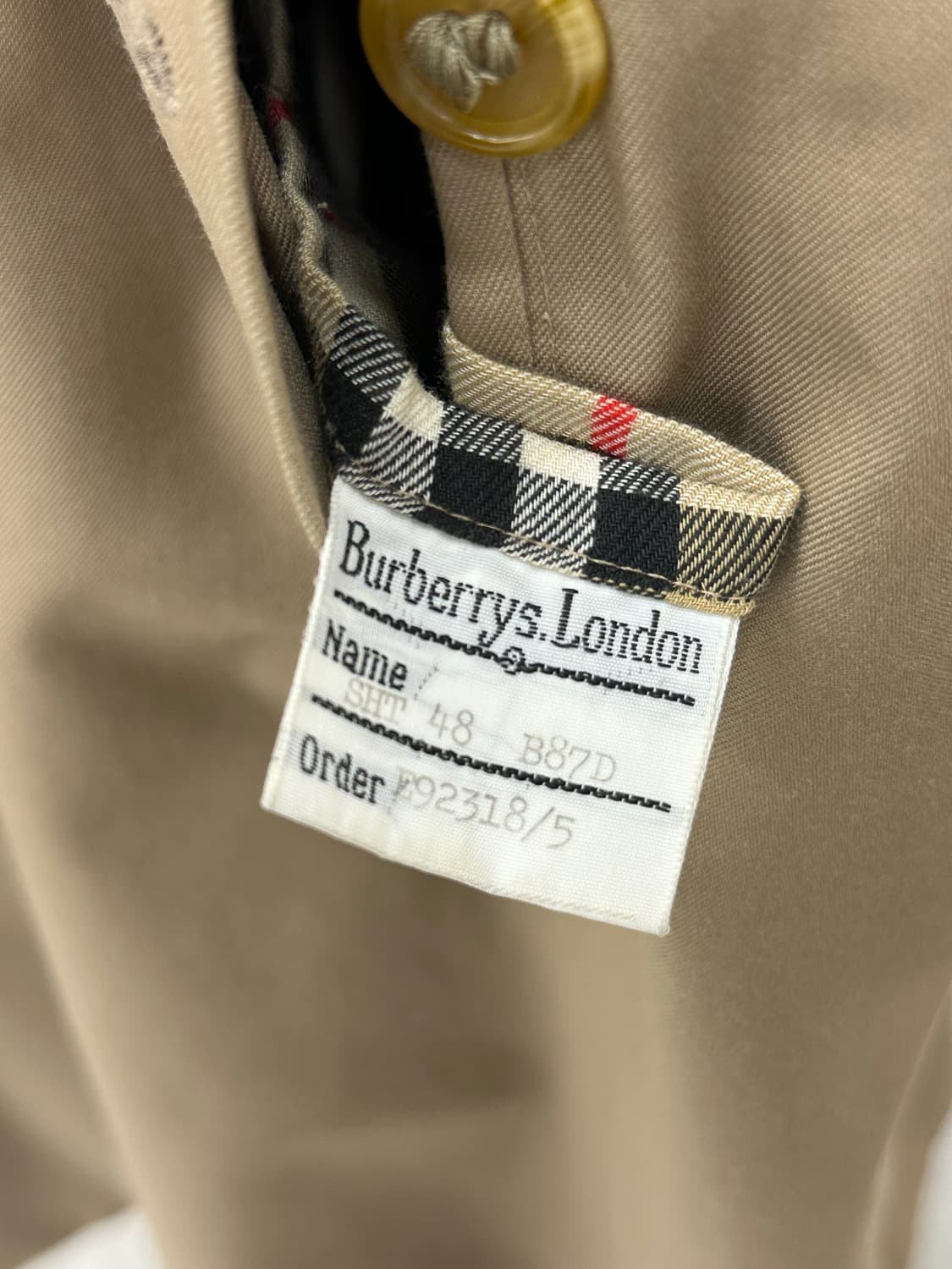 버버리 남성 트렌치코트 상품이미지7