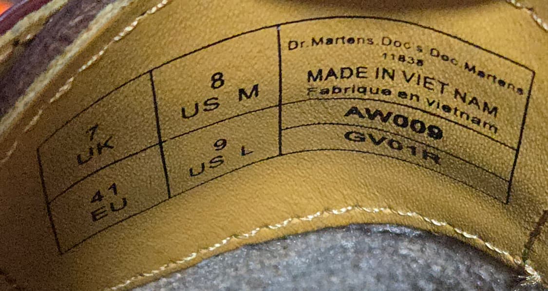 닥터마틴 1461 체리 레드 11838 상품이미지6