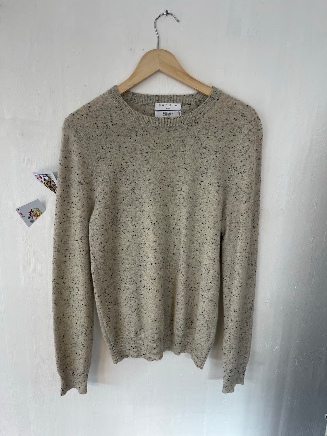 SANDRO 캐시미어 블렌드 니트 상품이미지1