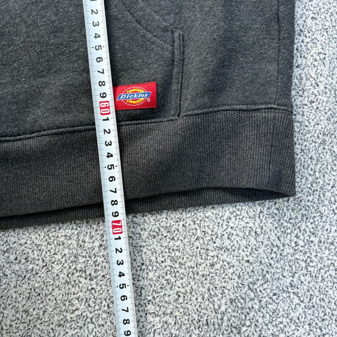 M 디키즈 남성 기모 후드 티셔츠 0402J 상품이미지6