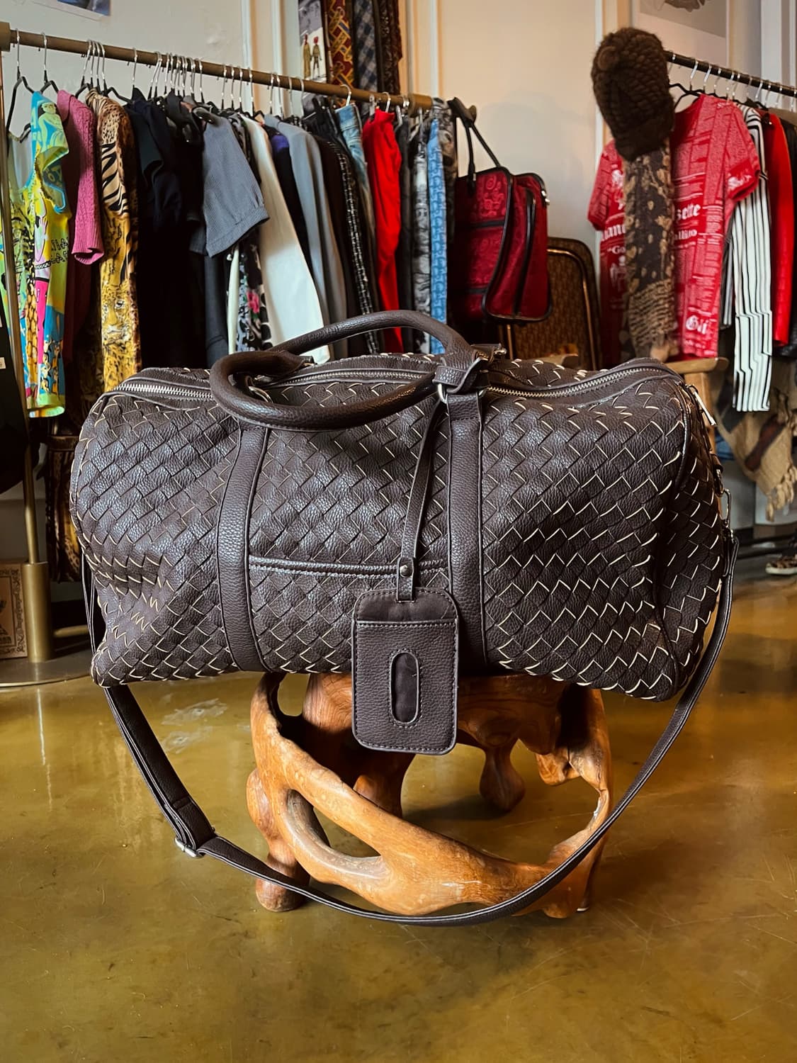 REGiSTA Tokyo Intrecciato Leather Bag 상품이미지3
