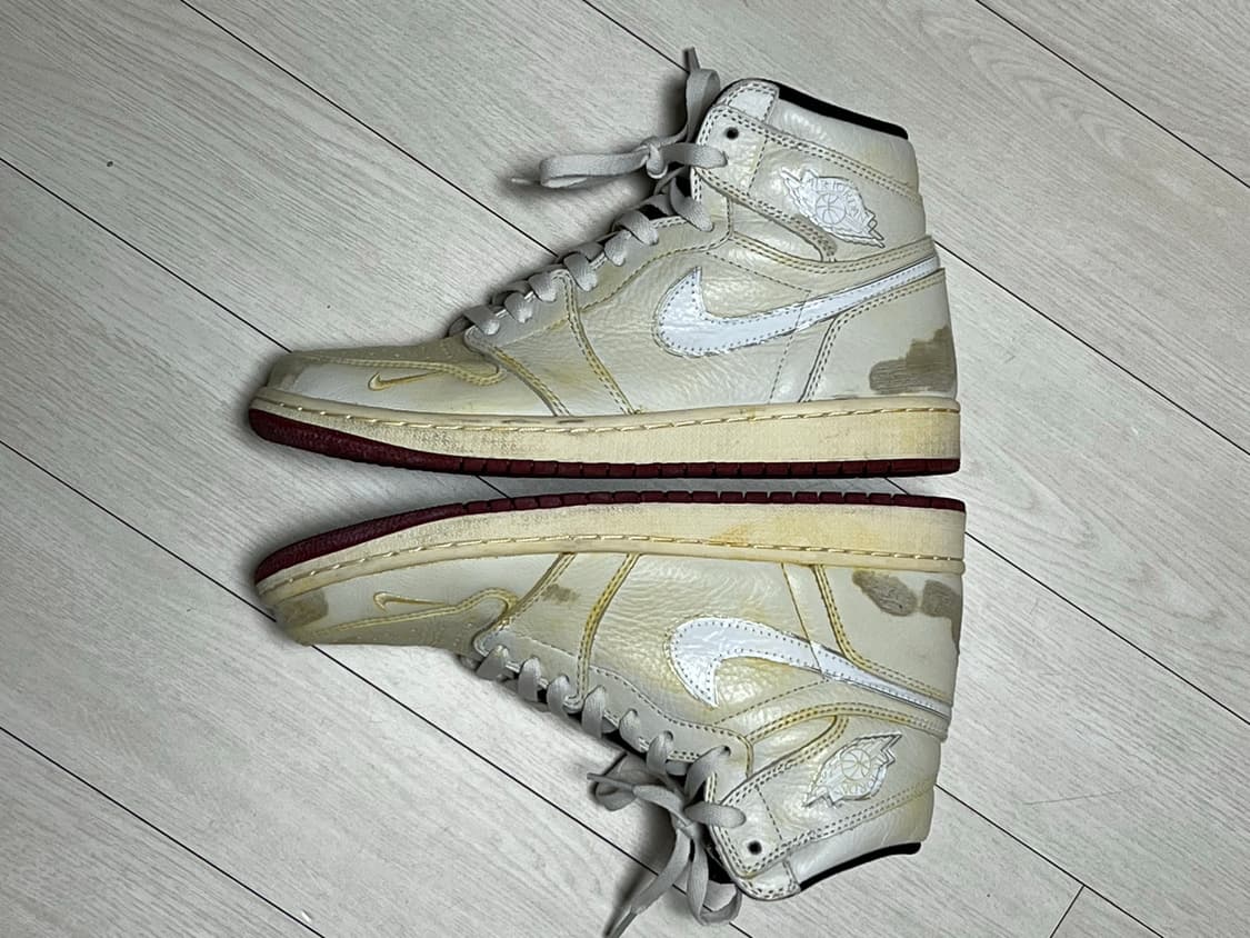 조던1X나이젤실베스터레트로하이세일화이트 265 상품이미지7