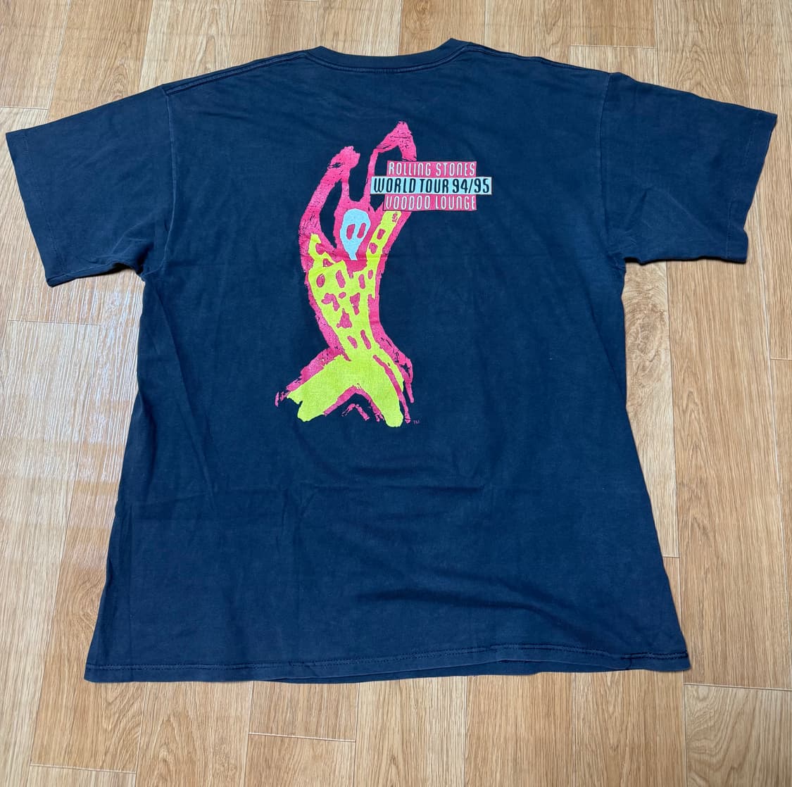 90s 롤링스톤즈 1994 부두라운지 빈티지 밴드티 상품이미지2