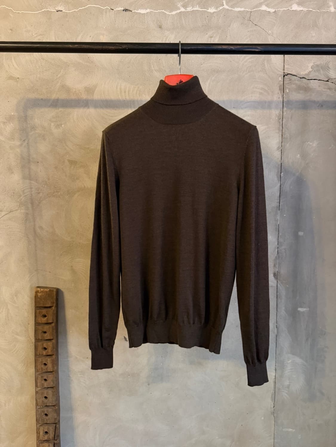 수트서플라이 메리노울 터틀넥 니트 슬림100 상품이미지10