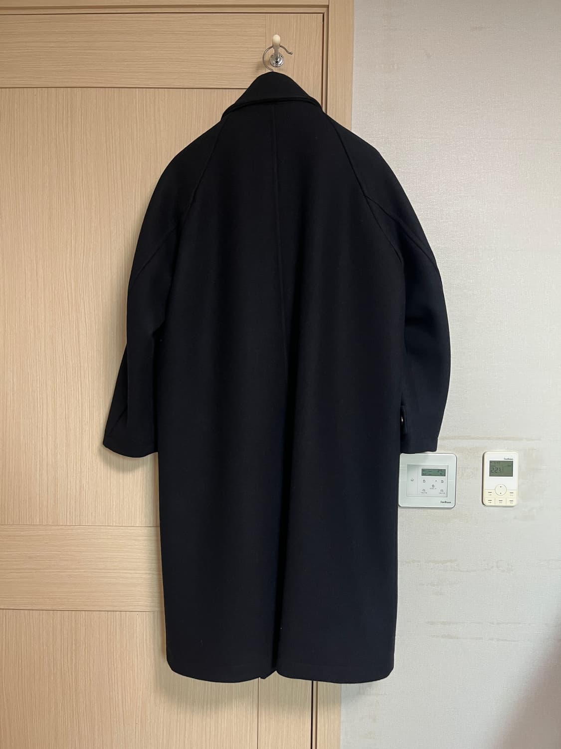 애프터프레이 afterpray 투어리스트 발마칸 코트 네이비 S 상품이미지2