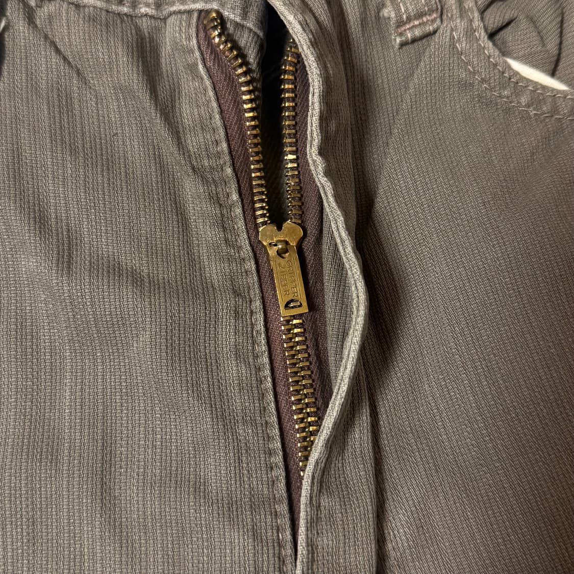 [32]리얼맥코이 조 맥코이 브라운 데님 팬츠 상품이미지5