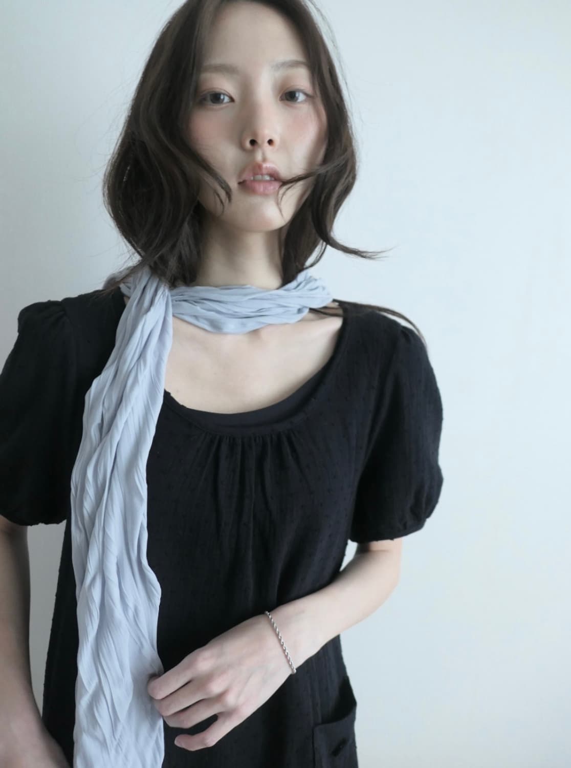 세이지블루 cinnamon blouse 상품이미지3