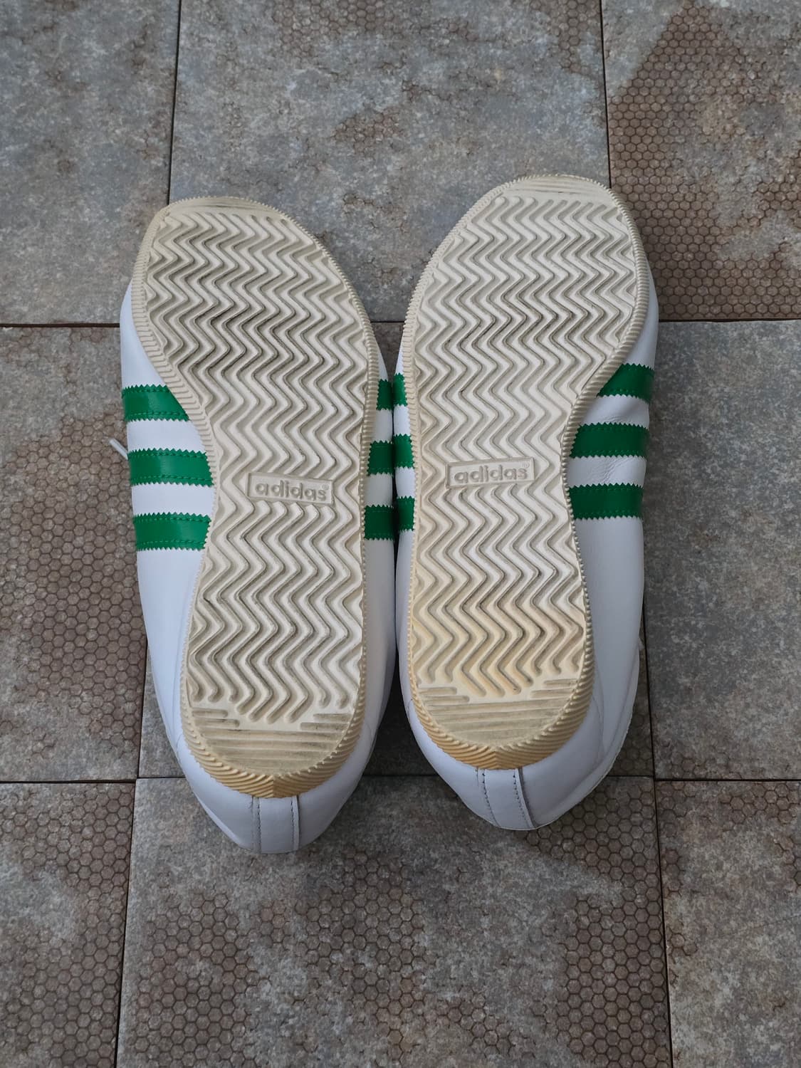 (270)아디다스 오버덥 화이트 그린 상품이미지8