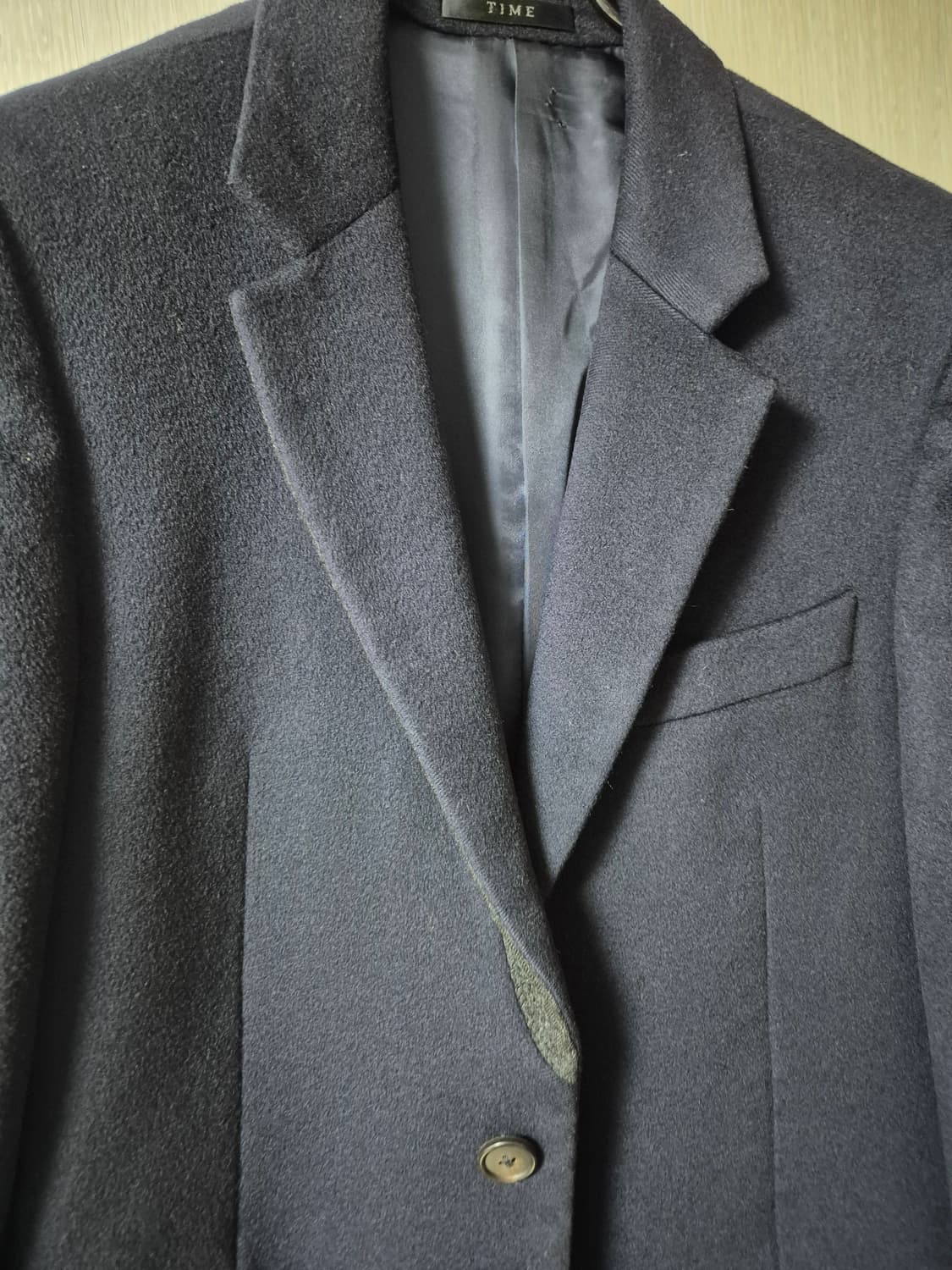 TIME 타임 옴므 캐시미어 코트 울코트 95 상품이미지5