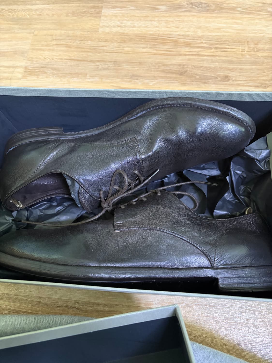 [44] 오피치네 크리아티베 아크 515 더비 다크 브라운 상품이미지1