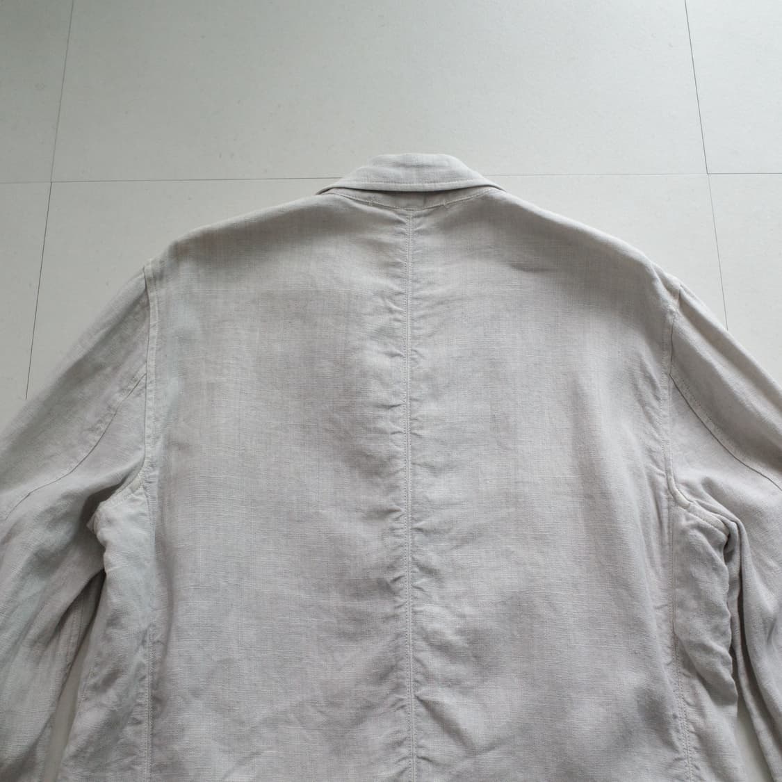 00s CP컴퍼니 이태리제 빈티지 린넨 100% 자켓 50 상품이미지8