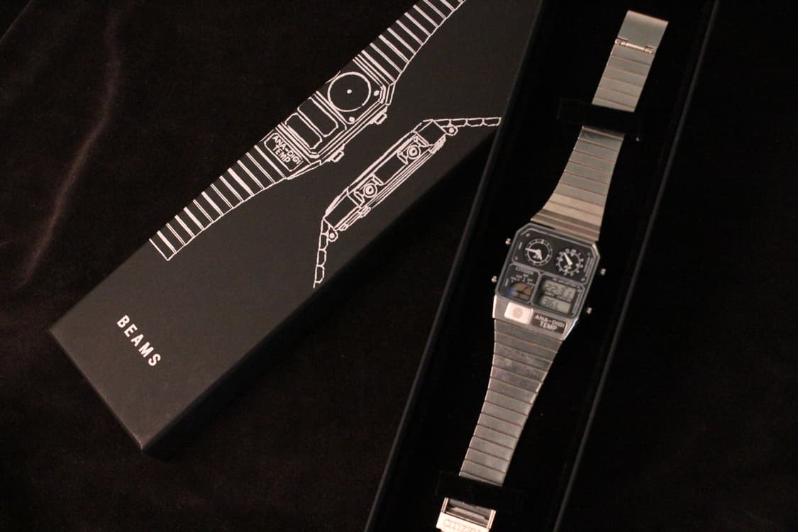 시티즌 아나디지템프 x BEAMS 핸드라이팅  상품이미지6