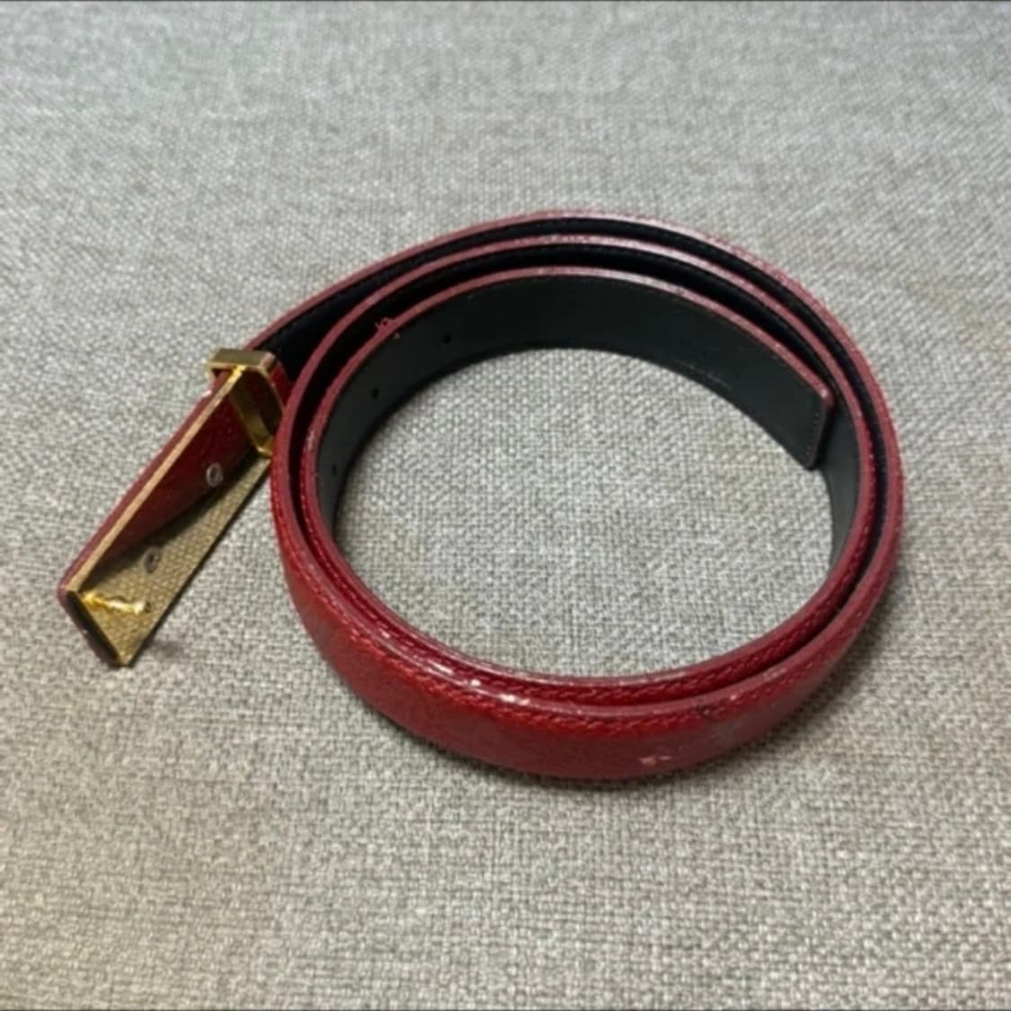 루이비통 레드 벨트 상품이미지6
