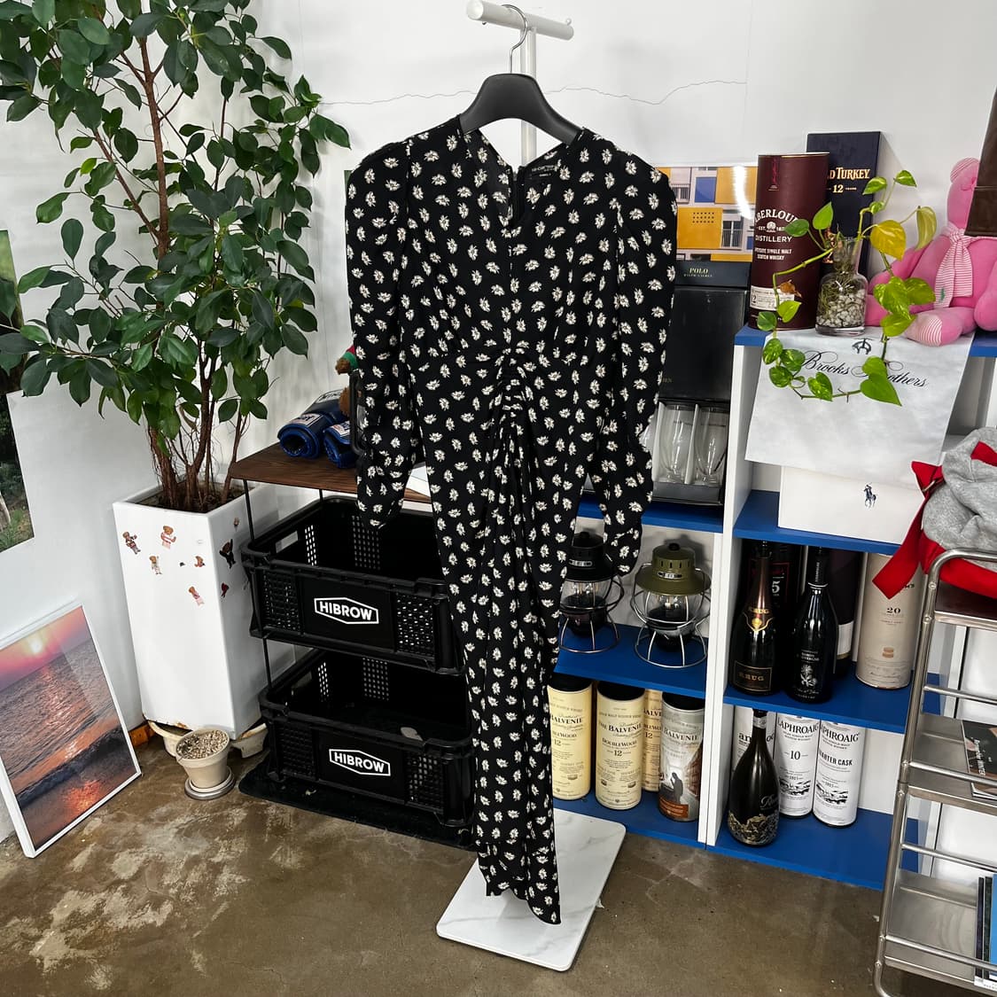 이자벨마랑 실크 원피스 36 상품이미지1