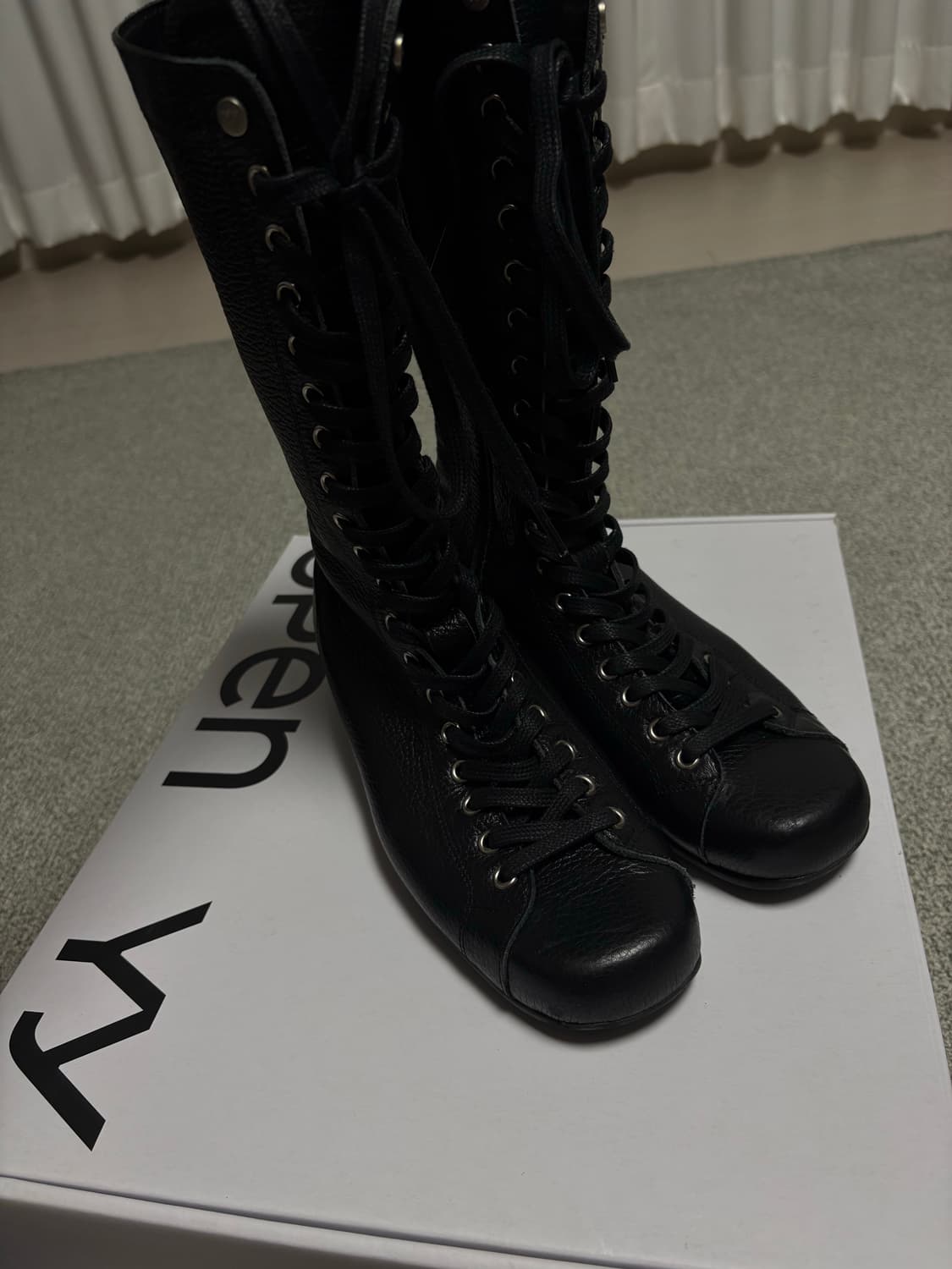 Open yy lace up training boots 상품이미지3