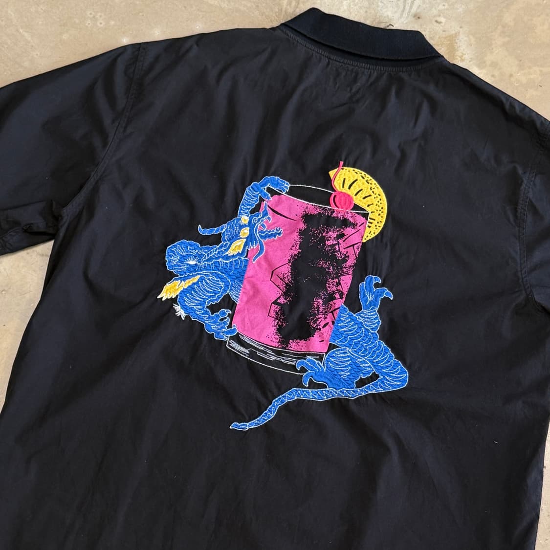 🫶🏻 스투시 드래곤 칵테일 블랙 반팔 티셔츠 🫶🏻 상품이미지2