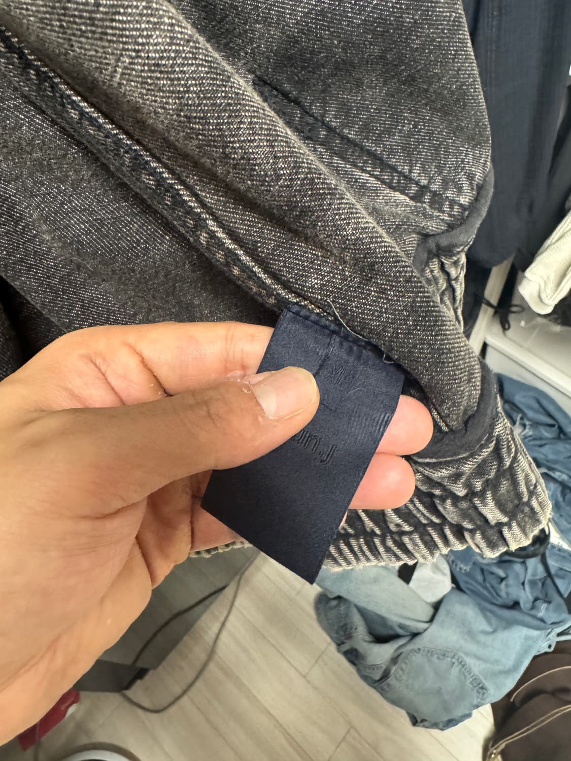 준지 23fw 컬렉션 디스 후드집업 XL 상품이미지3