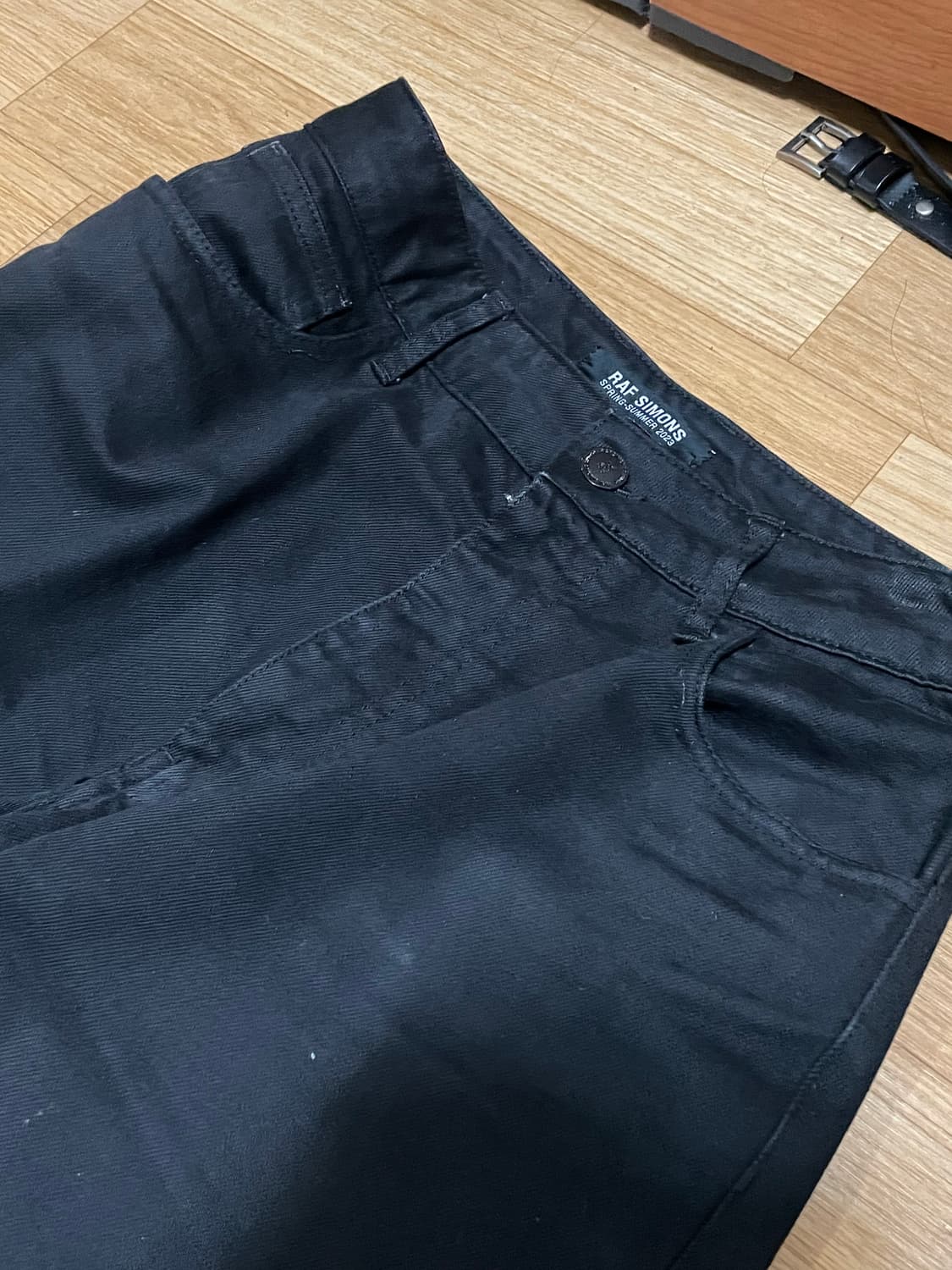 라프시몬스 23ss 워크팬츠 상품이미지1