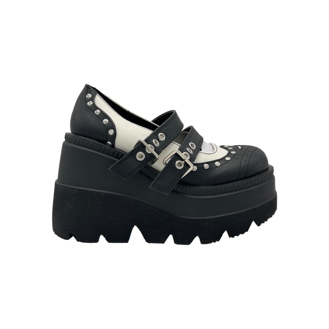 230 W 데모니아 쉐이커27 플랫폼 더블 버클스트랩 윙팁 메리제인 상품이미지1