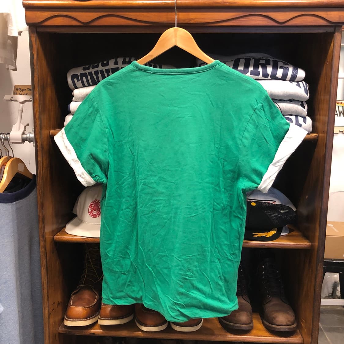 60s/80s Reversible T-shirt-L 상품이미지3