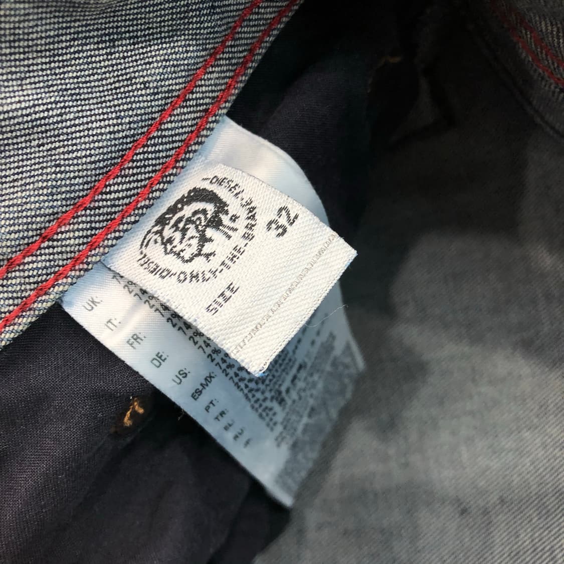 디젤 ZATINY 워싱 데님 팬츠 상품이미지7