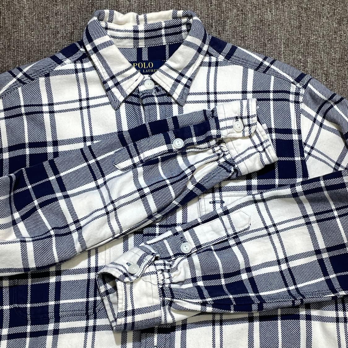 (M/M) POLO 폴로 랄프로렌 체크 셔츠    상품이미지8