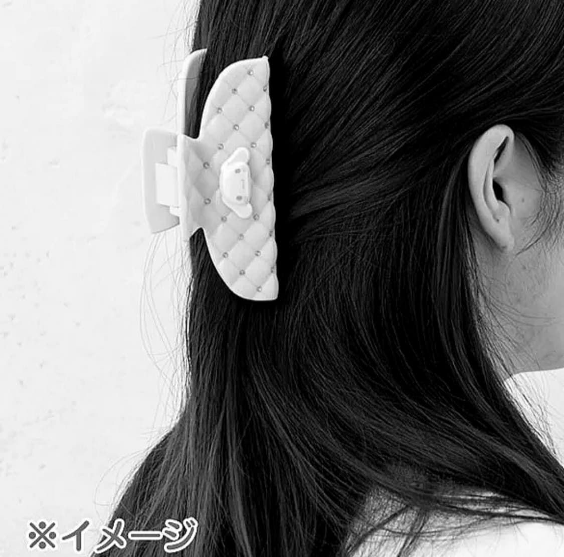 헬로키티 퀼트 실버 헤어 집게핀 상품이미지4