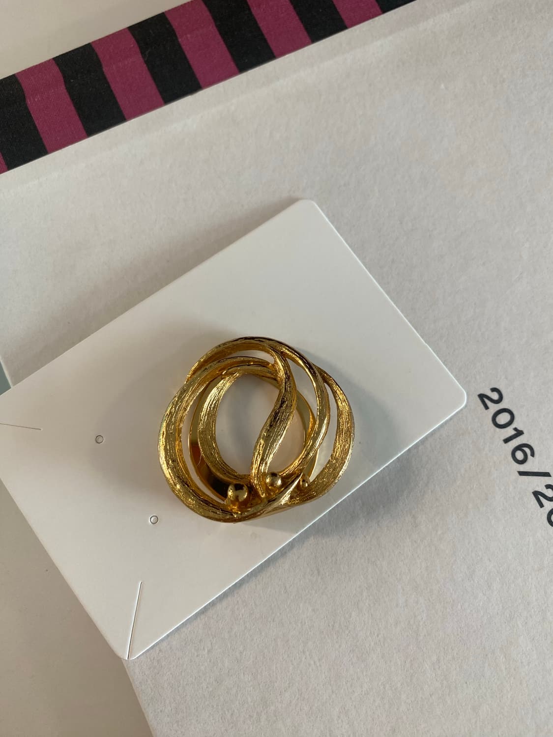 스카프링 골드 오브제 빈티지 상품이미지4