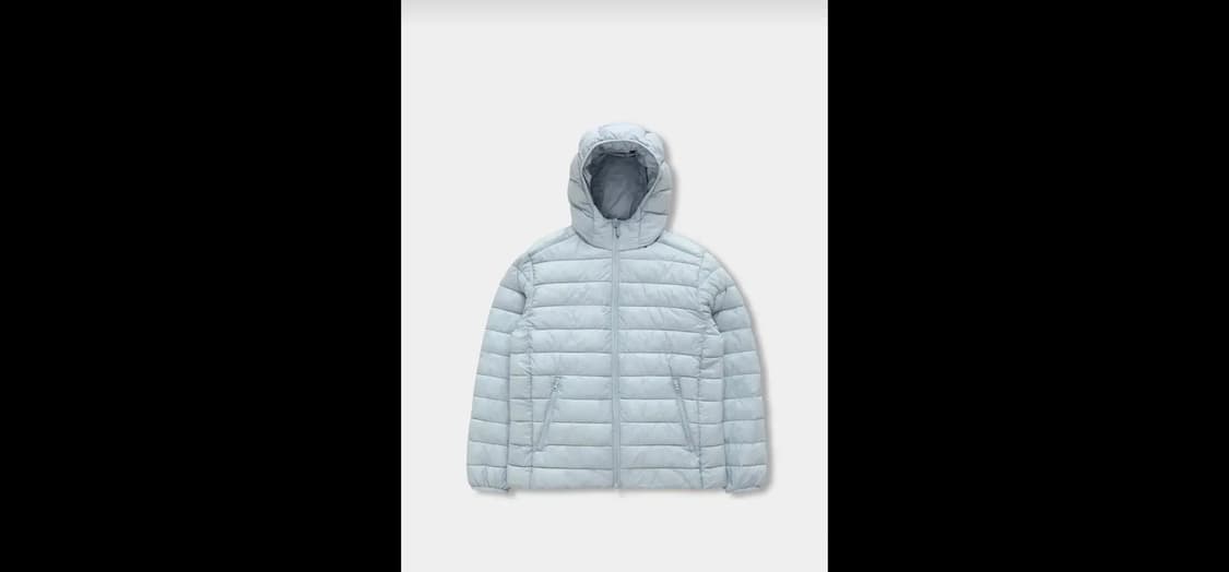 스파오 경량패딩 회색s 상품이미지1