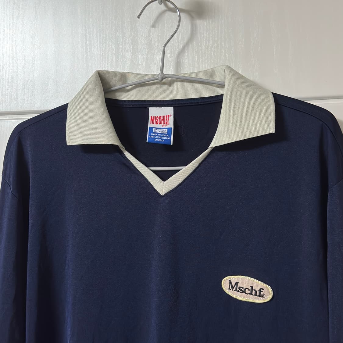 미스치프 라이크라 카라 롱슬리브 상품이미지3