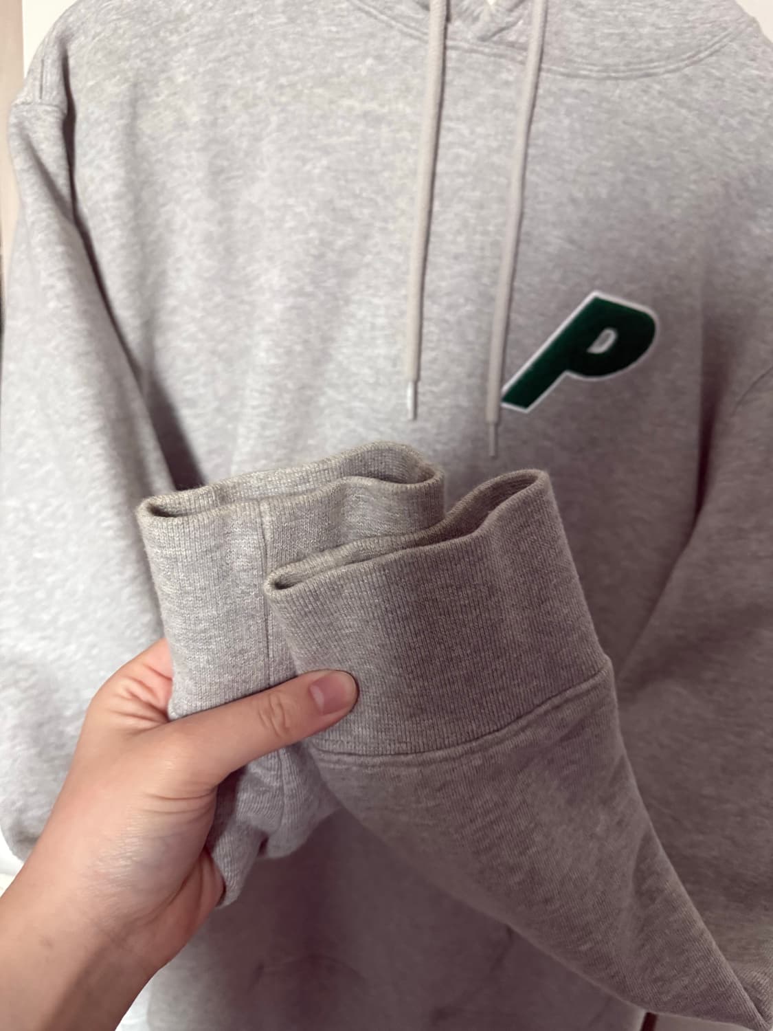 팔라스 후드티 그레이 L 상품이미지3