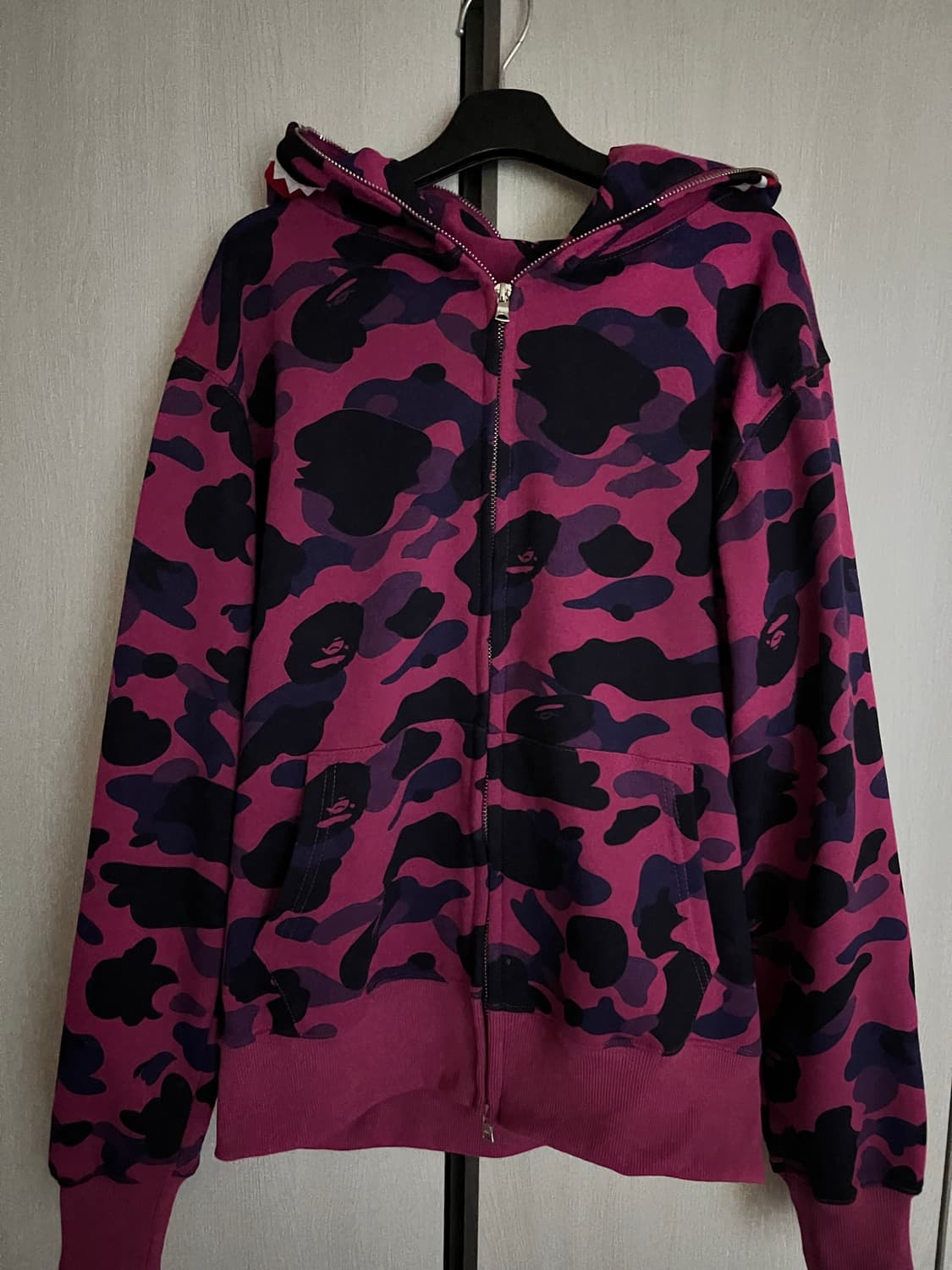 Bape 샤크 보계 후드집업 상품이미지1