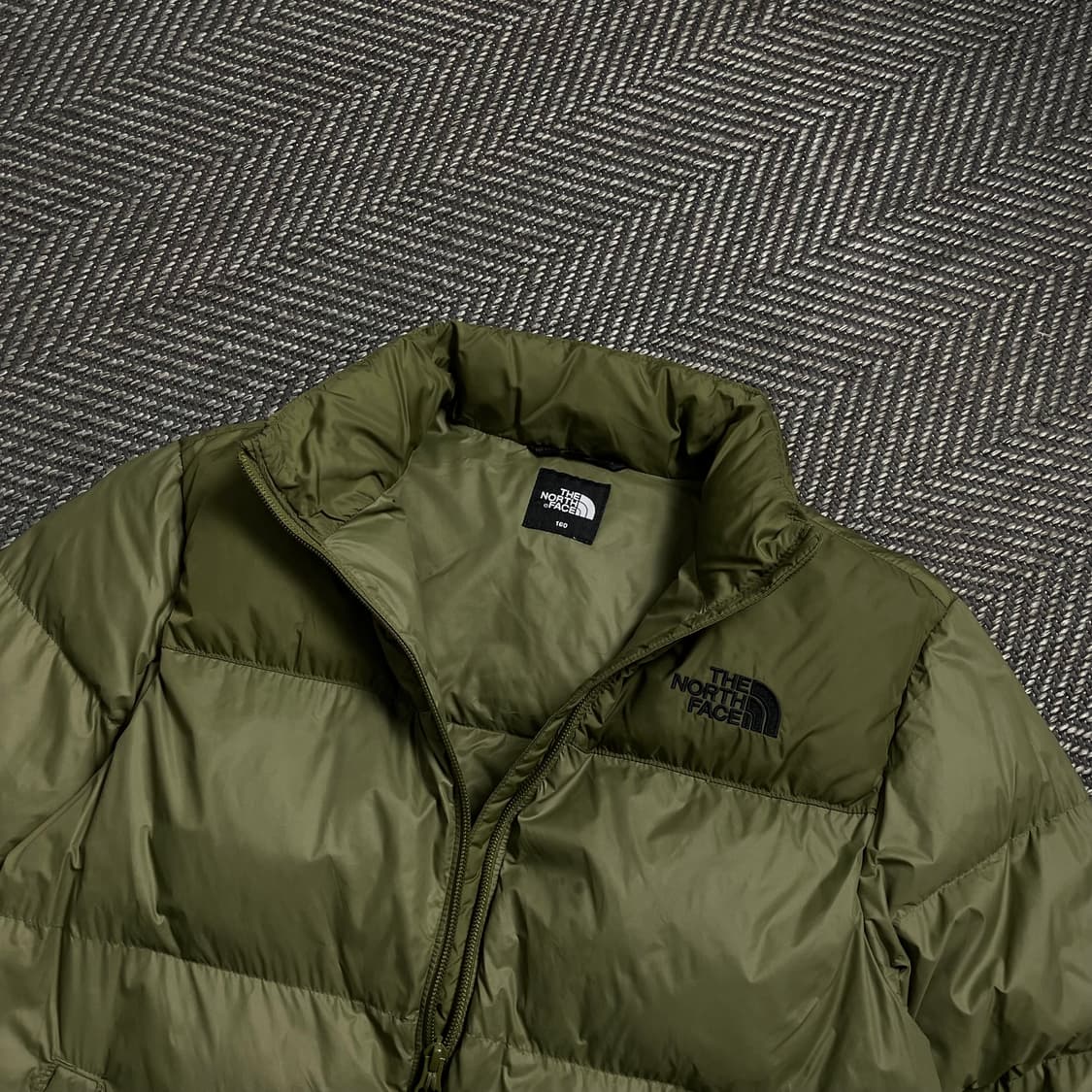 노스페이스 온 볼 마운틴 경량 다운 푸퍼 패딩 올리브o 4948 상품이미지5