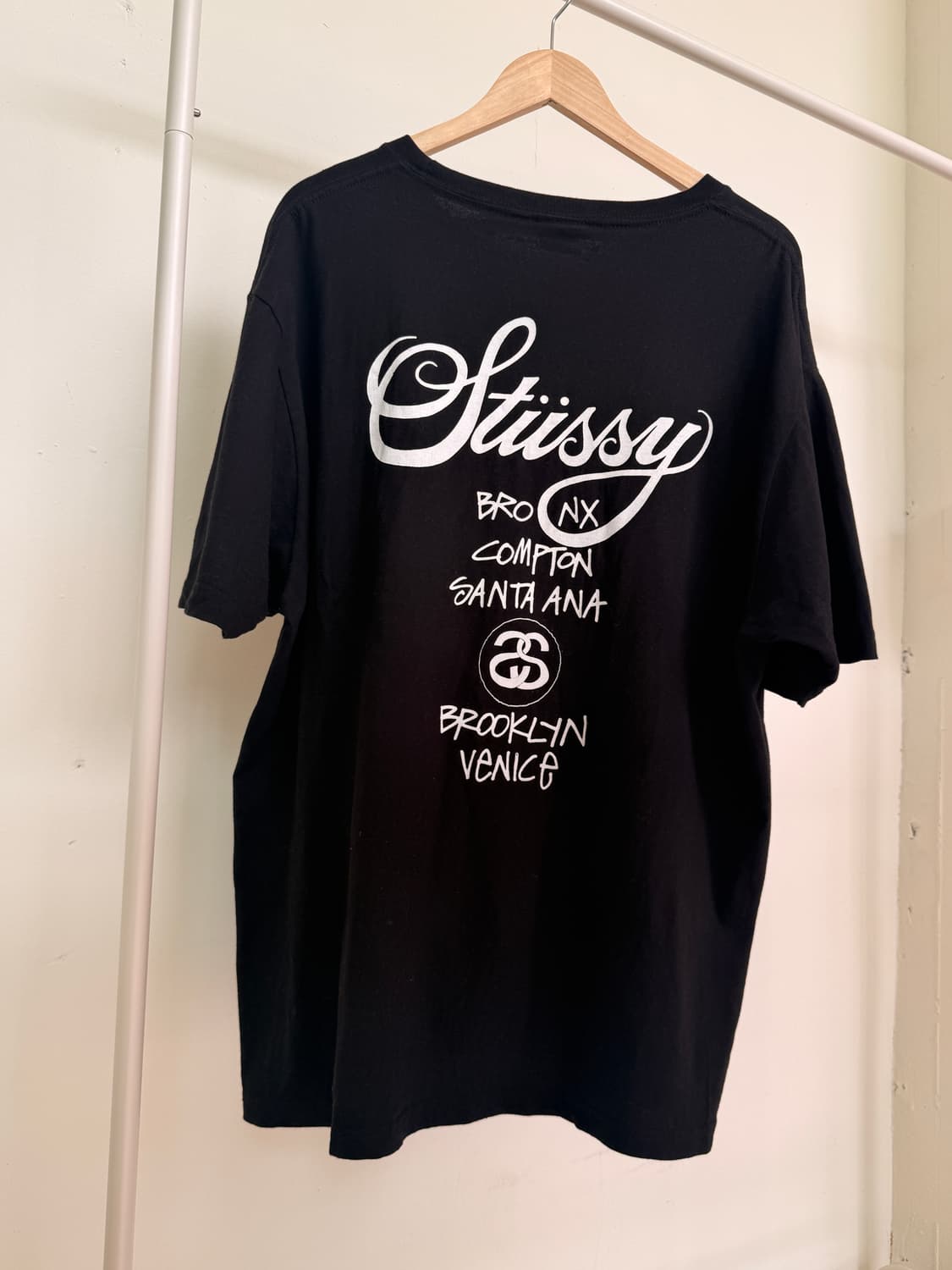 스투시(Stussy)  월드투어 캠페인 티셔츠  상품이미지2