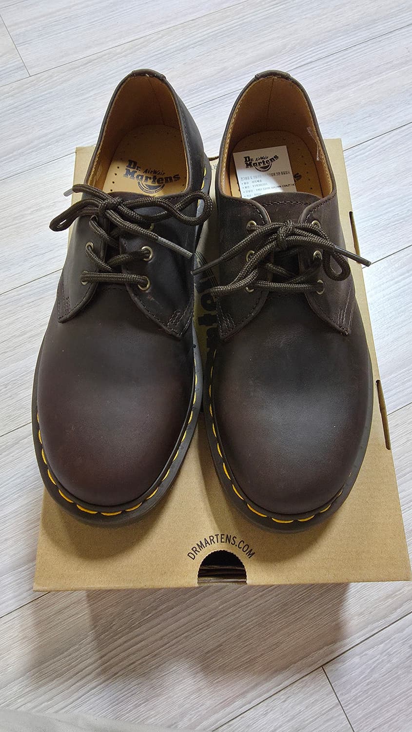 닥터마틴 1461 3홀 빈티지 브라운 팝니다. 상품이미지2