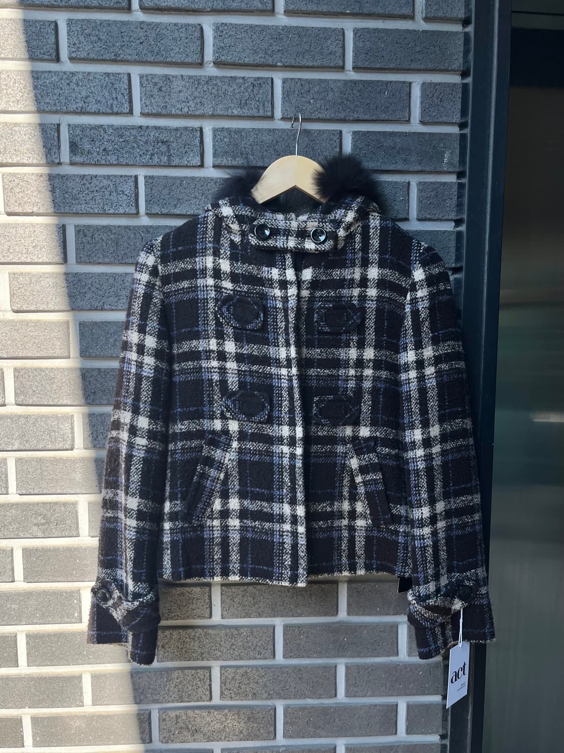 VIVA PRESTO 퍼 시어링 울 자켓  상품이미지1