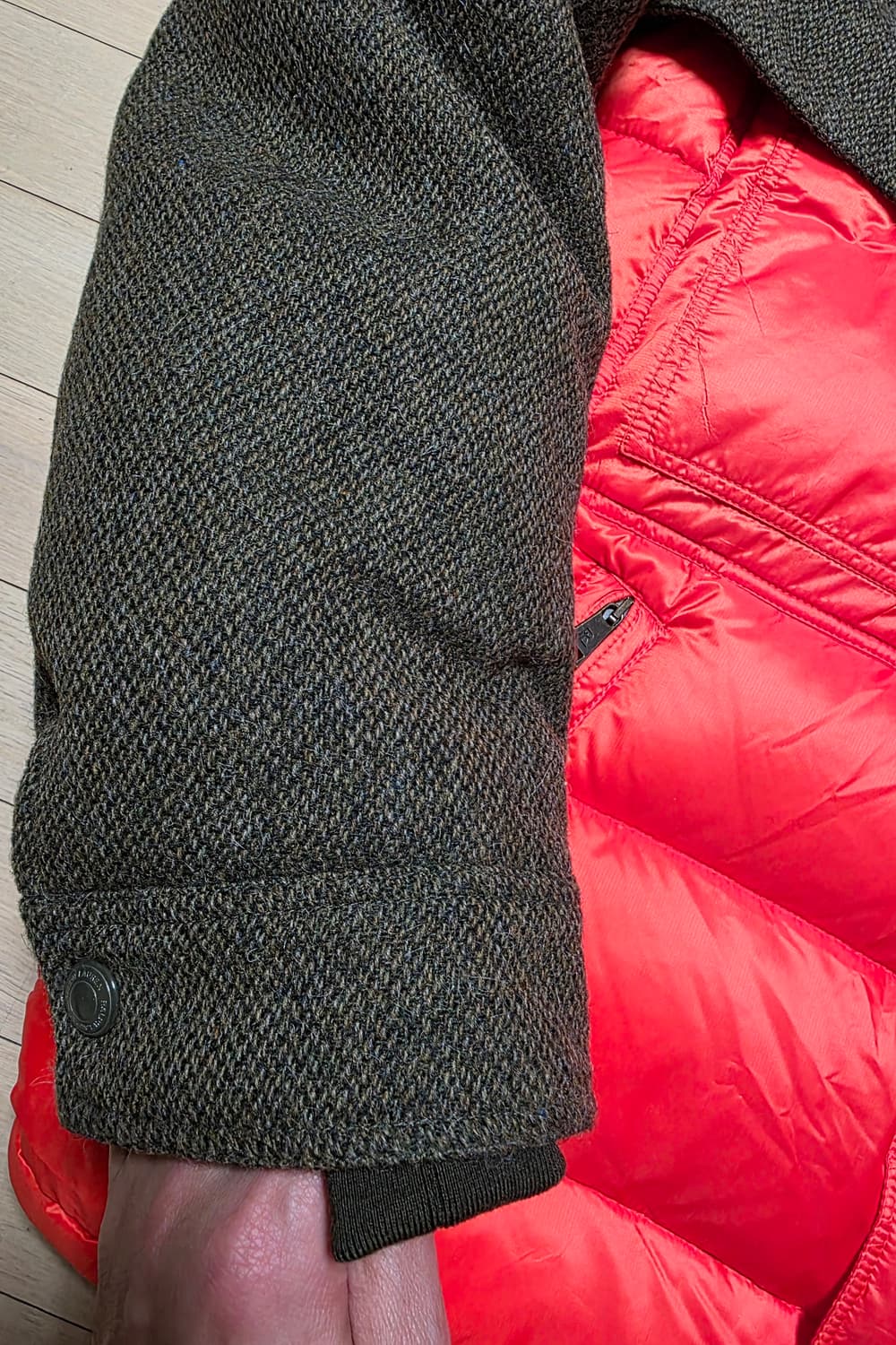 랄프로렌 퍼플라벨 RRL 폴로 / 울트위드 다운 패딩 / XL 상품이미지3