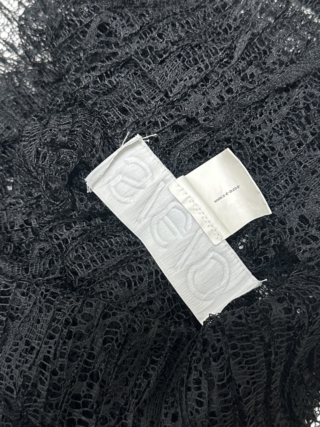 [에스이오] S/E/O  see-through T-shirt 상품이미지5