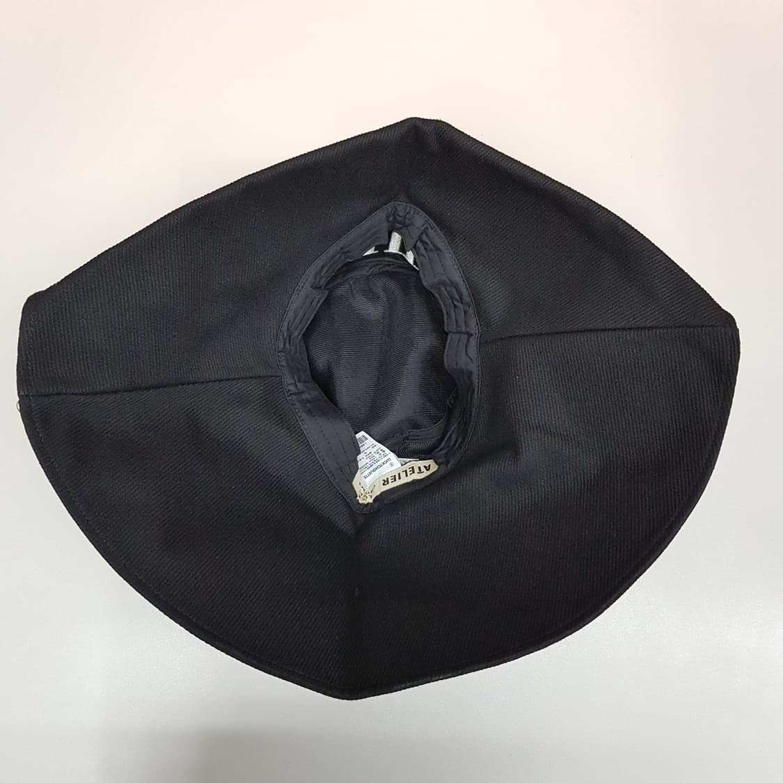 럭키슈에뜨 아틀리에 2022 로고 자수 와이드 브림 버킷햇 F사이즈 상품이미지4