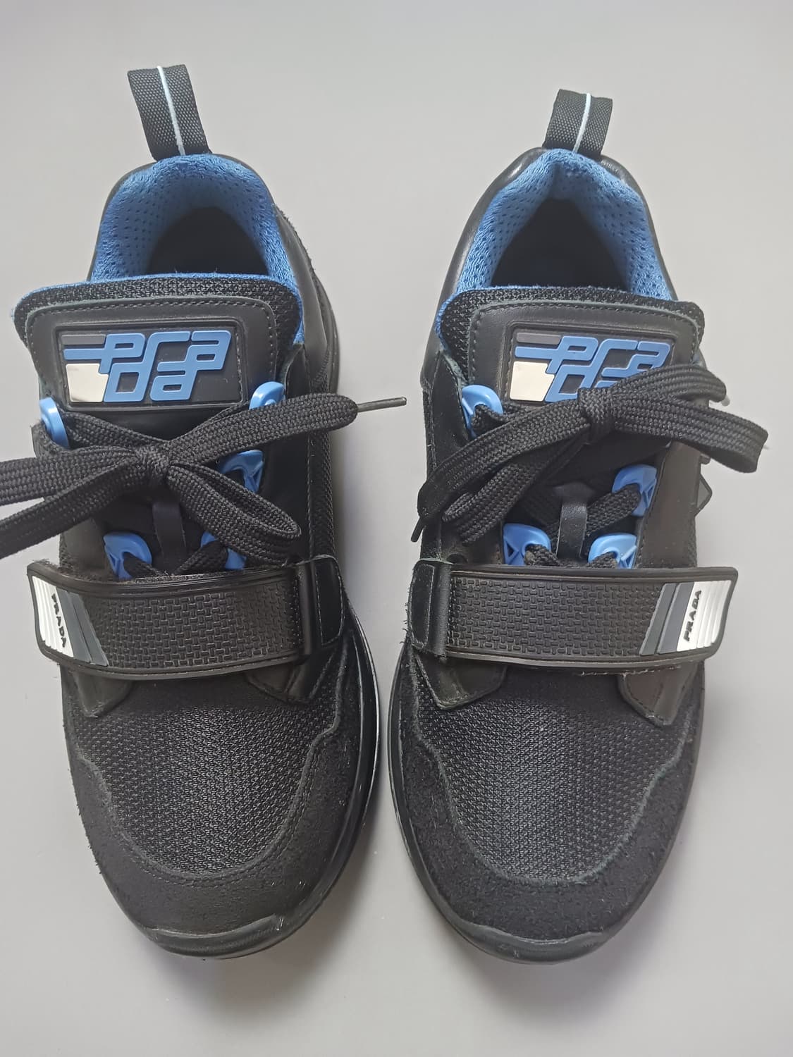 [270] 프라다 스카모시아토 벨크로 스니커즈 운동화 상품이미지1