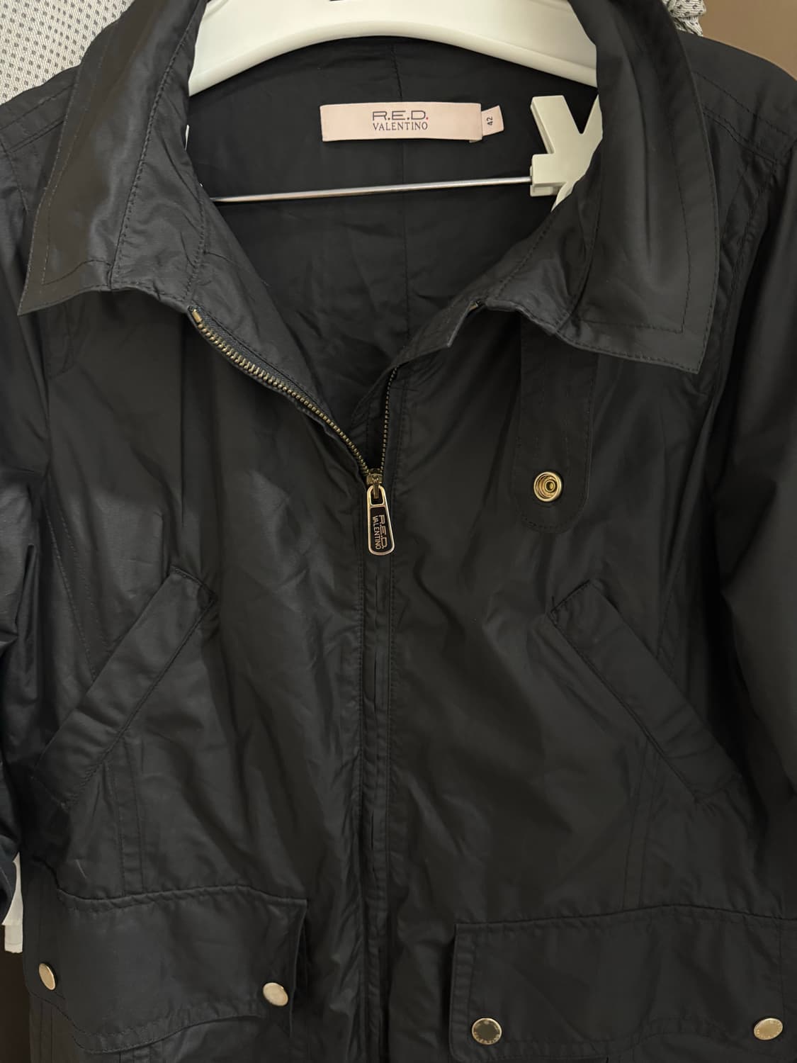 모리걸 빈티지 7부 윈드브레이커 자켓 상품이미지3