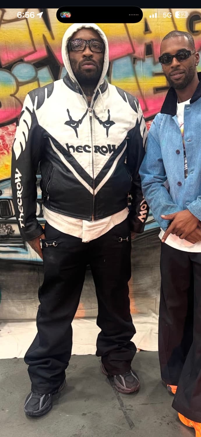 구찌 뎀나 26ss 홀스빗 코튼 블랙진 32 상품이미지2