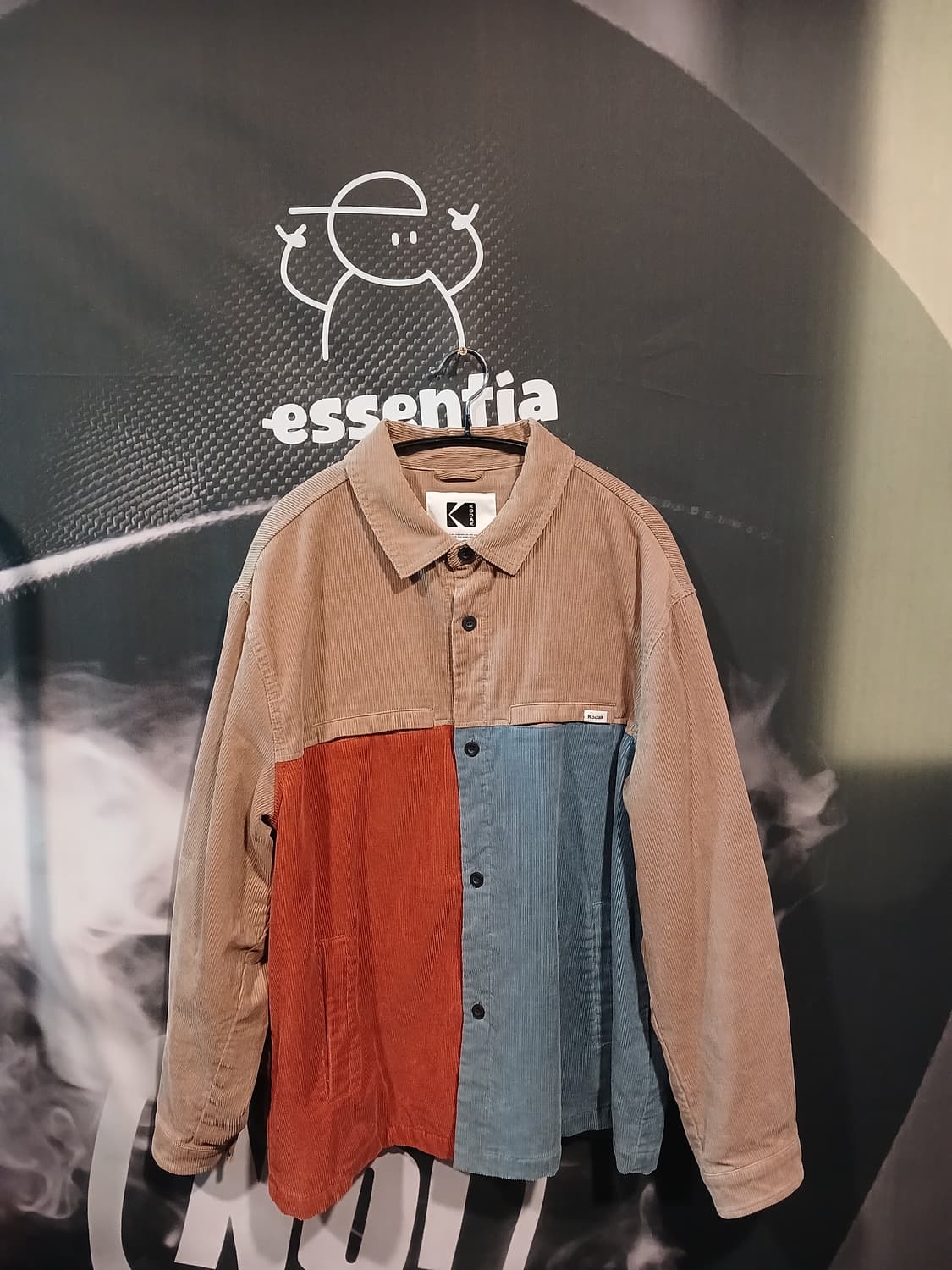 Kodak 브라우니 컬러 코듀로이 셔츠 상품이미지1