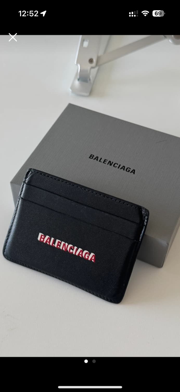 발렌시아가 카드지갑 풀박 구성 상태A급! 상품이미지1