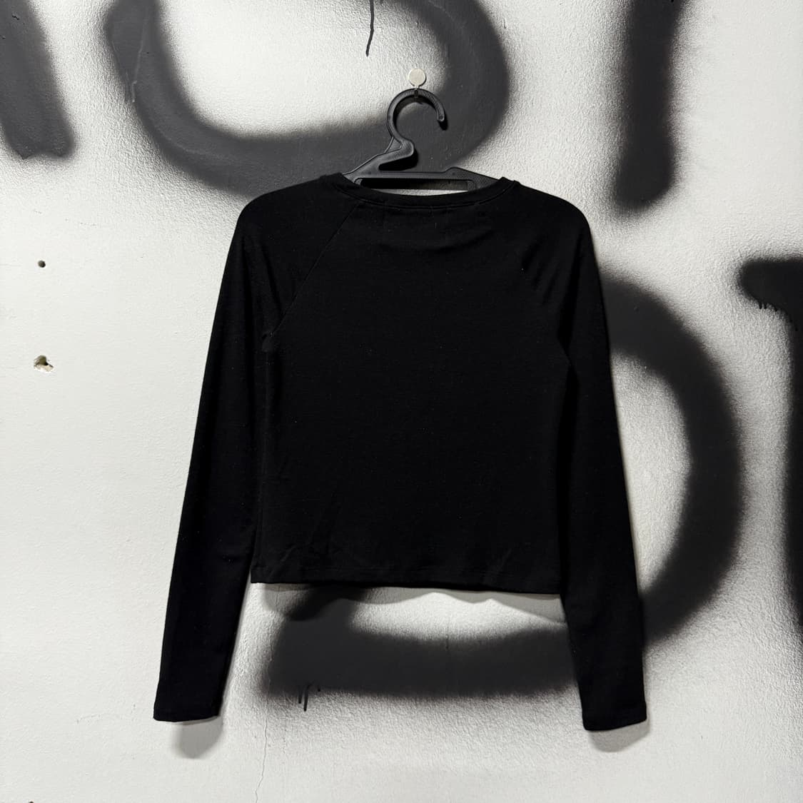 VTG 빈티지 펑크 스톤 , 비즈 디테일 크롭 롱 슬리브 티셔츠 상품이미지2