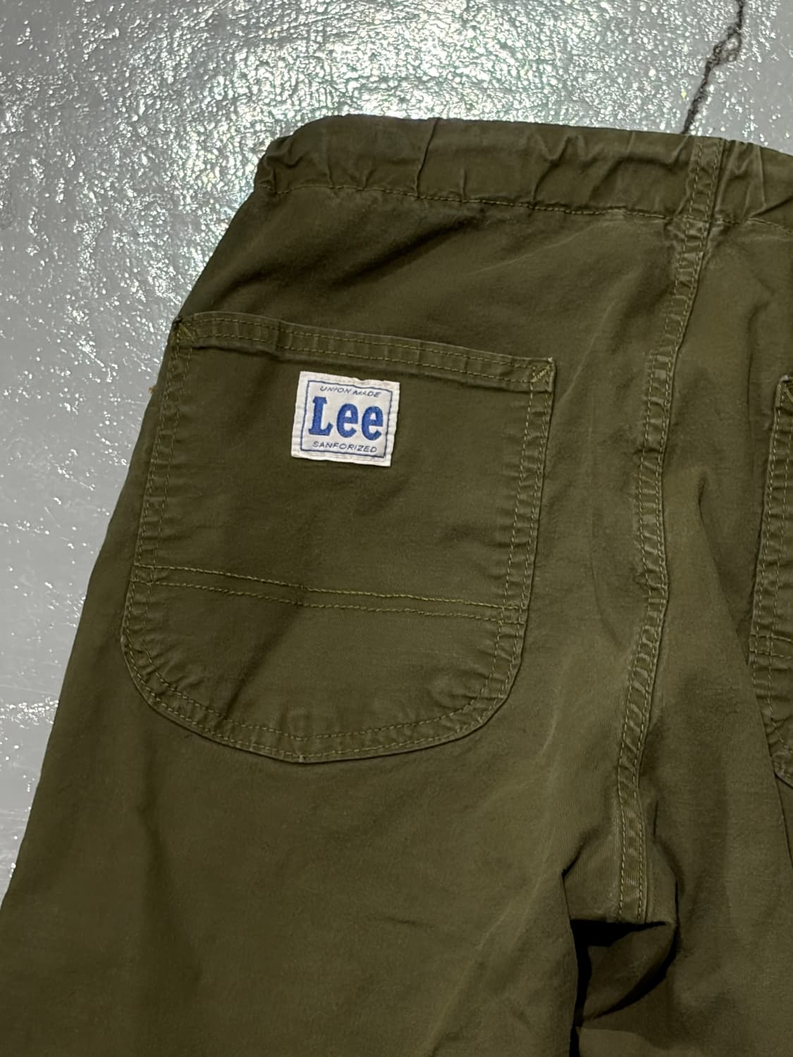 리(Lee) 제팬 페인터 이지 카키 팬츠 상품이미지7