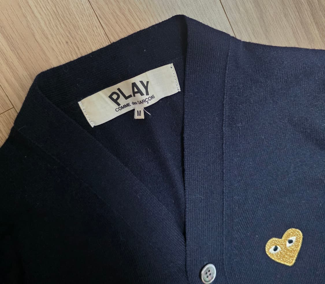 M) 꼼데가르송 골드 와펜 가디건 / AZ N050 상품이미지2