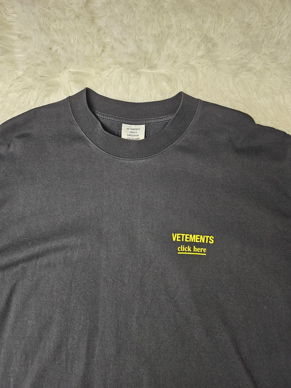 베트멍 체스트 로고 프린팅 반팔 티셔츠 M 상품이미지3