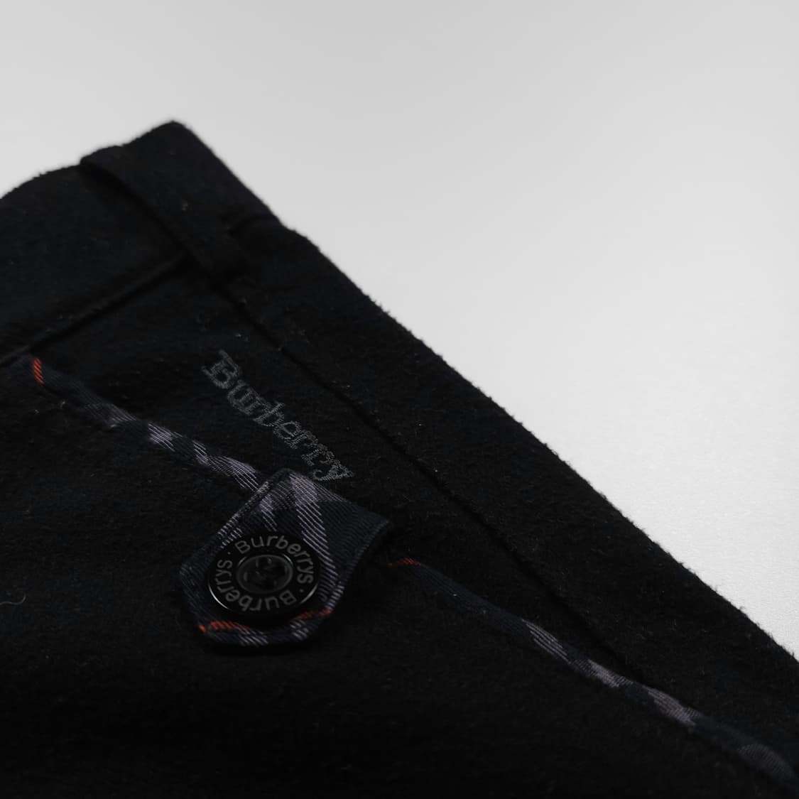 버버리 아카이브 투턱 와이드 울 슬랙스 (XL) 상품이미지4