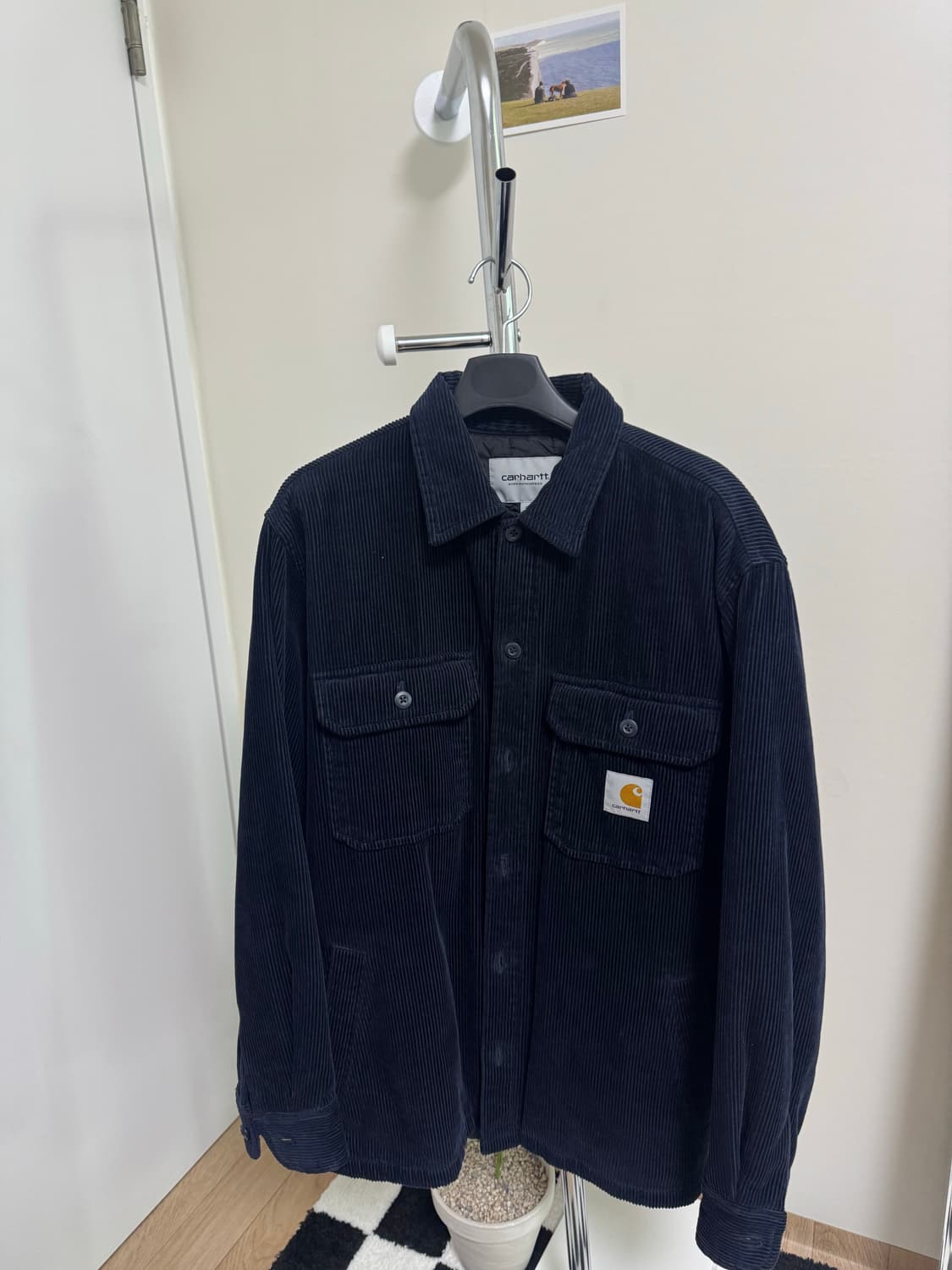 칼하트 코듀로이 셔츠 자켓(패딩소재) 상품이미지2